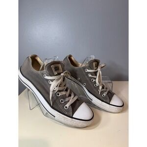 Converse Chuck Taylor All Star Low Top Sneakers Gray Women's Size 8